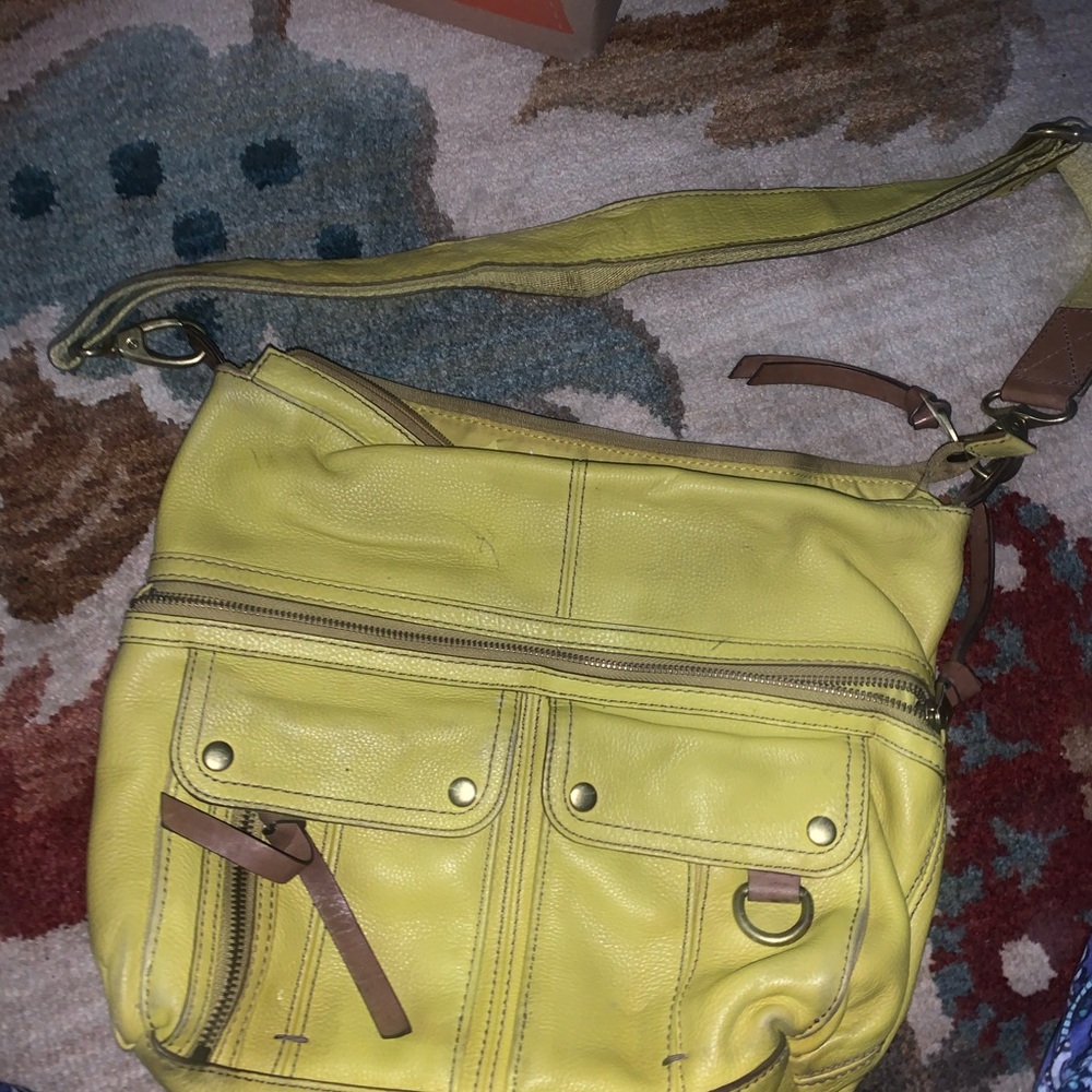 🌻Antique Lime Fossil Crossbody🌻
